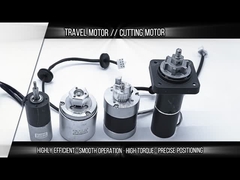 Động cơ không nén DC loại công nghiệp với mô-men xoắn tối đa 0,042 N-m và lớp cách điện B